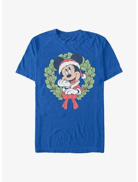 Disney Mickey Mouse Mickey Christmas Wreath T-Shirt, , hi-res