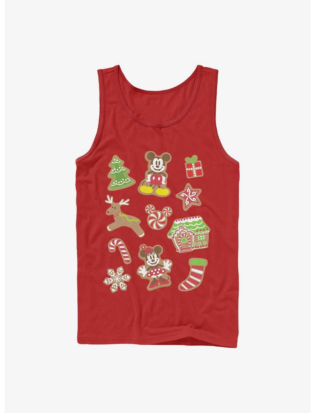 Disney Mickey Mouse Gingerbread Mouses Tank, RED, hi-res