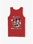 Disney Mickey Mouse Mickey & Minnie Holiday Tank, RED, hi-res