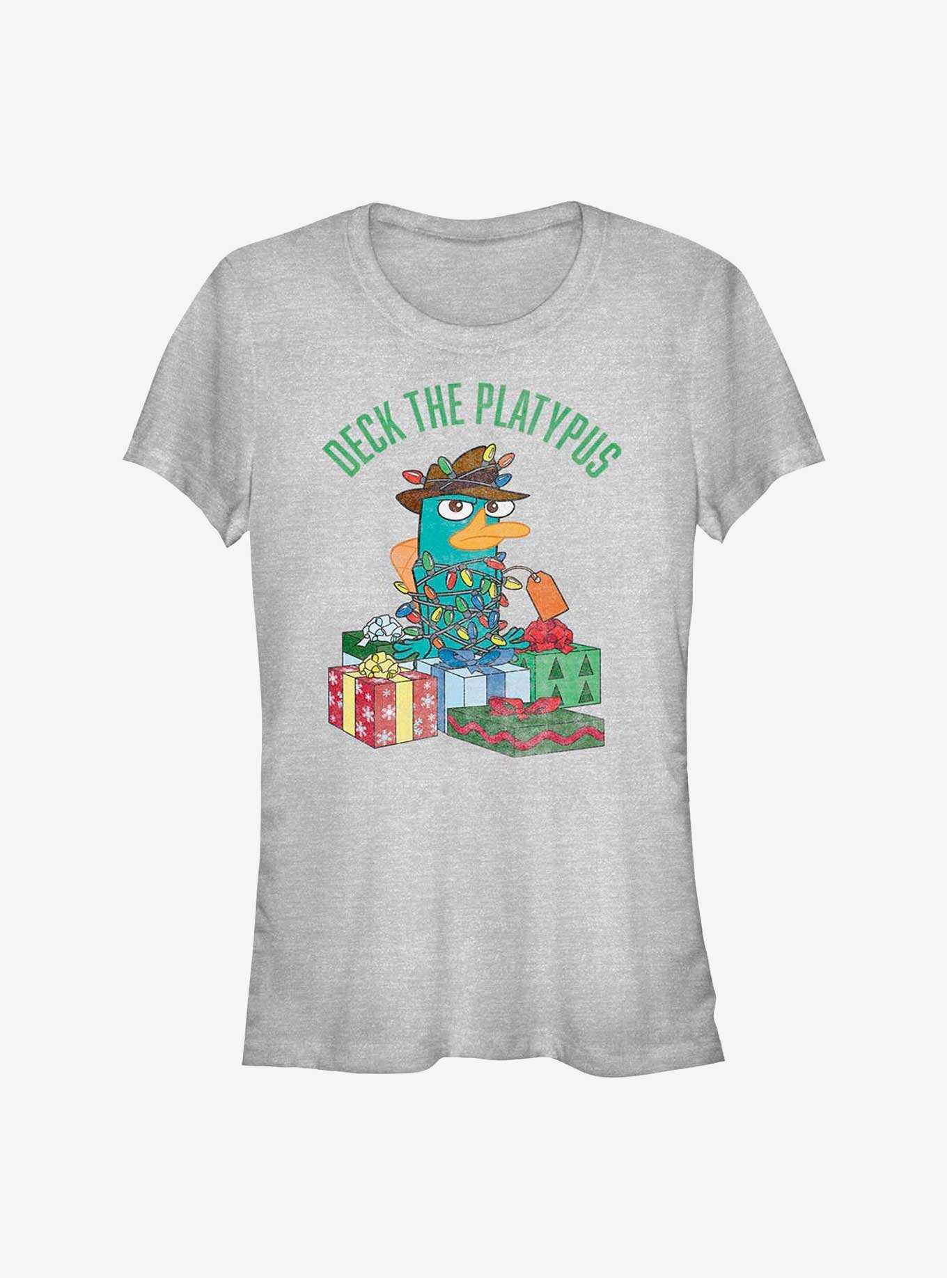 Disney Phineas And Ferb Wrapped Up Perry Girls T-Shirt, , hi-res