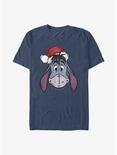 Disney Winnie The Pooh Santa Eeyore T-Shirt, NAVY HTR, hi-res