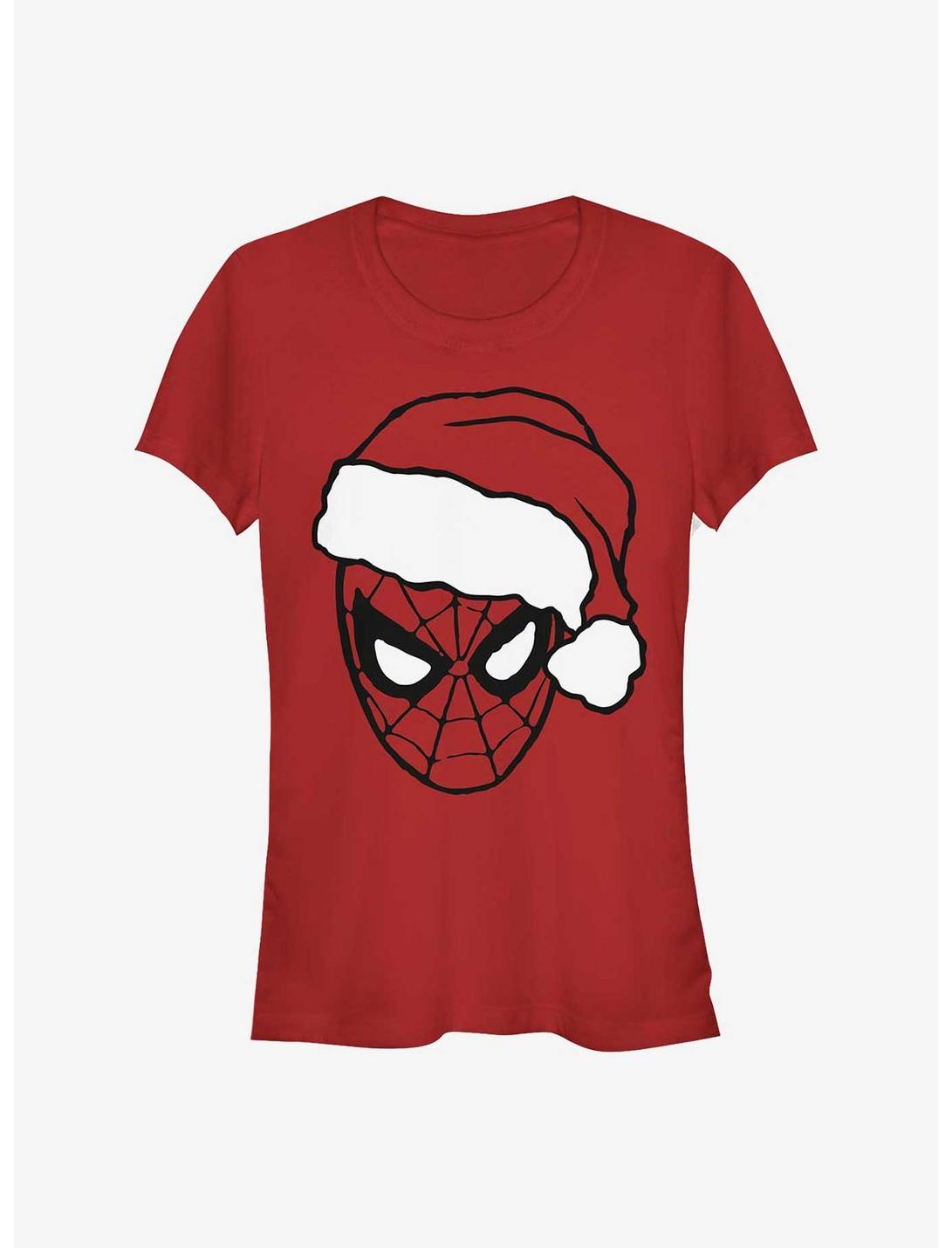 Marvel Spider-Man Christmas Spidey Girls T-Shirt, RED, hi-res