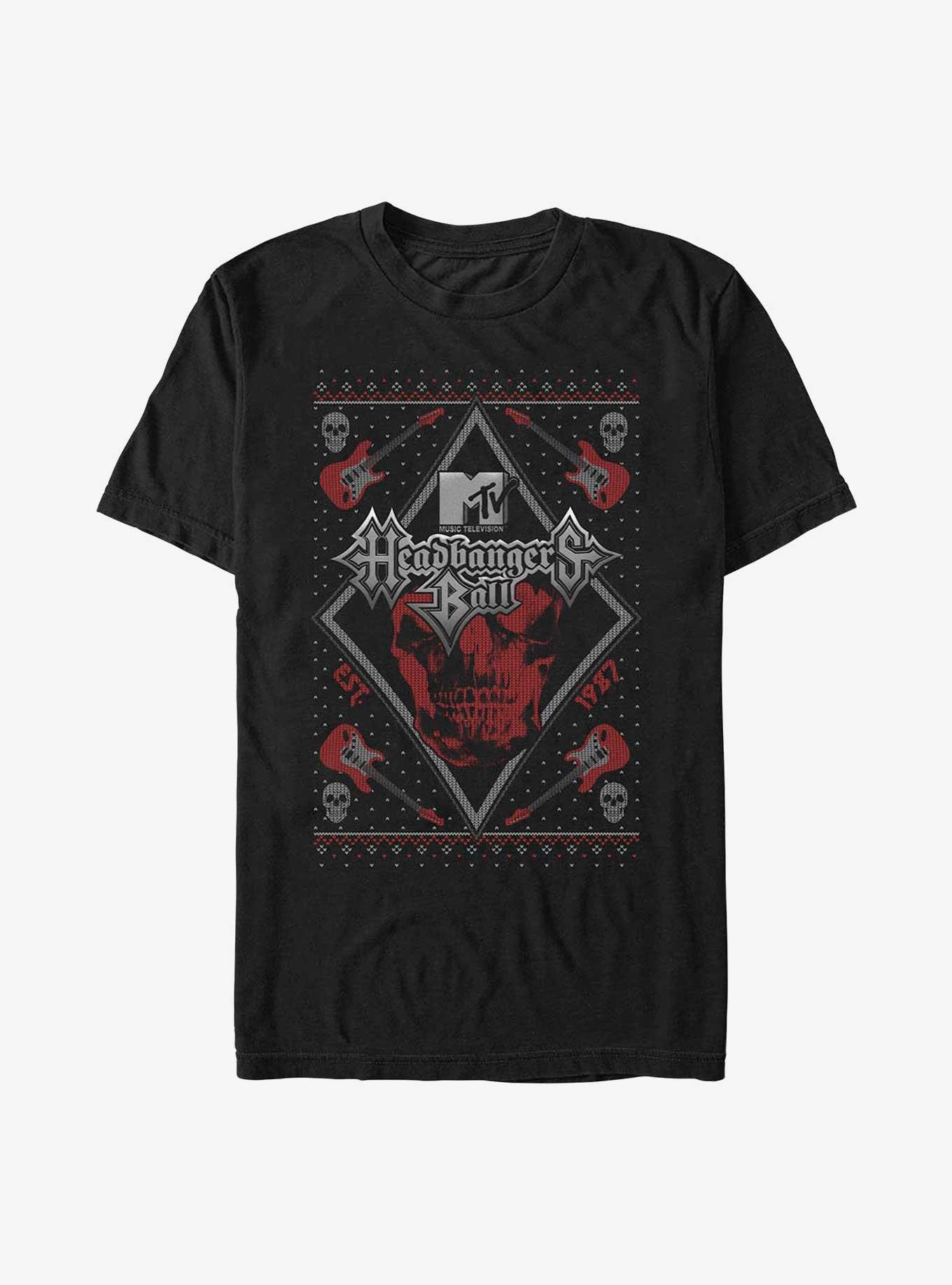 MTV Ugly Holiday Headbangers Ball Sweater T-Shirt