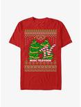 MTV Ugly Holiday Tree T-Shirt, RED, hi-res