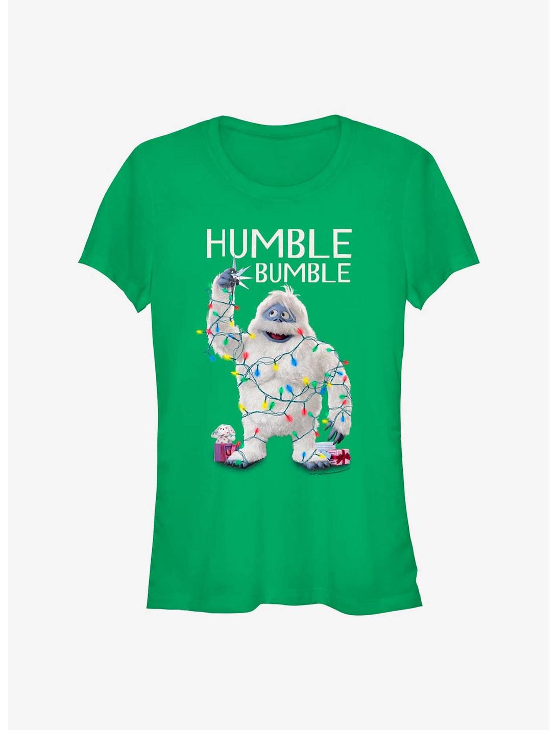 Rudolph The Red-Nosed Reindeer Humble Bumble Lights Girls T-Shirt, KELLY, hi-res