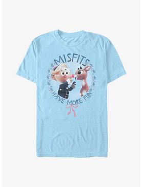 Rudolph The Red-Nosed Reindeer Shiny Nose Misfit T-Shirt, , hi-res