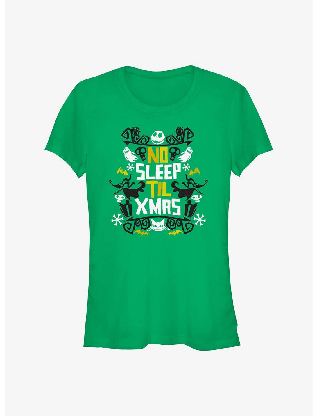 The Nightmare Before Christmas No Sleep Till Xmas Girls T-Shirt, KELLY, hi-res