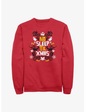 The Nightmare Before Christmas No Sleep Till Xmas Crew Sweatshirt, , hi-res