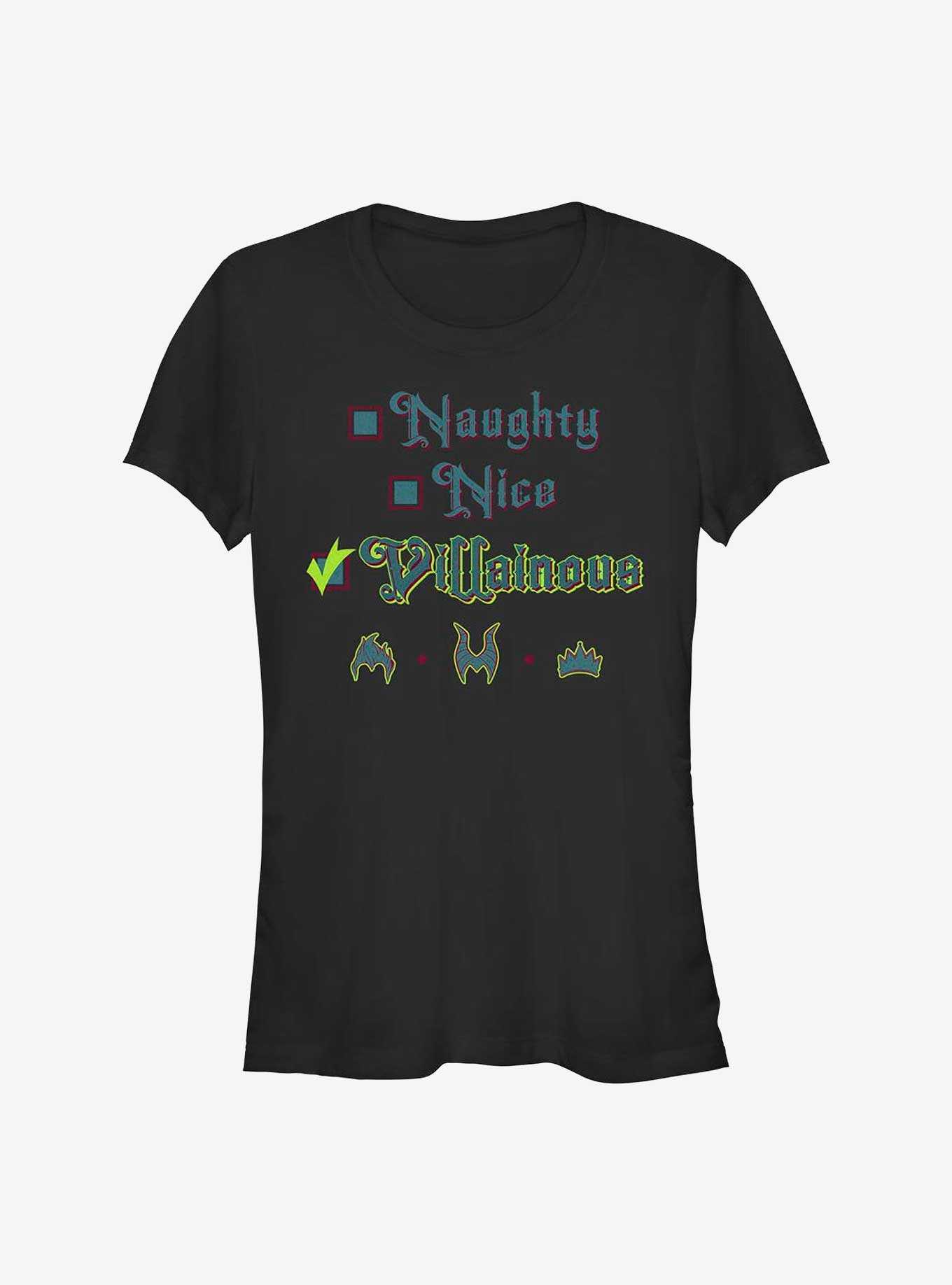 Disney Princess Naughty Nice Villainous Girls T-Shirt, , hi-res