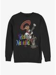 Disney Pixar Coco Coco Feliz Navidad Crew Sweatshirt, BLACK, hi-res