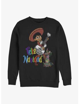 Disney Pixar Coco Coco Feliz Navidad Crew Sweatshirt, , hi-res