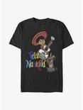 Disney Pixar Coco Coco Feliz Navidad T-Shirt, BLACK, hi-res