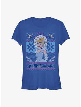 Disney Princess Cinderella Ugly Holiday Girls T-Shirt, , hi-res