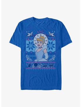 Disney Princess Cinderella Ugly Holiday T-Shirt, ROYAL, hi-res