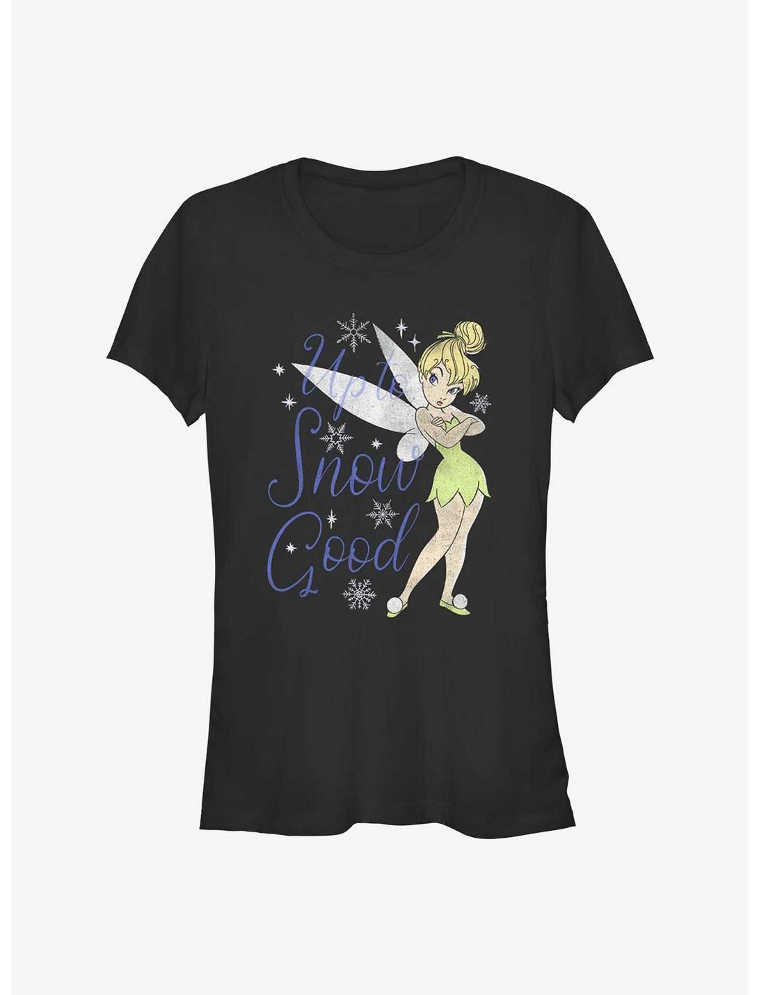 Disney Tinker Bell Up To Snow Good Girls T-Shirt, BLACK, hi-res