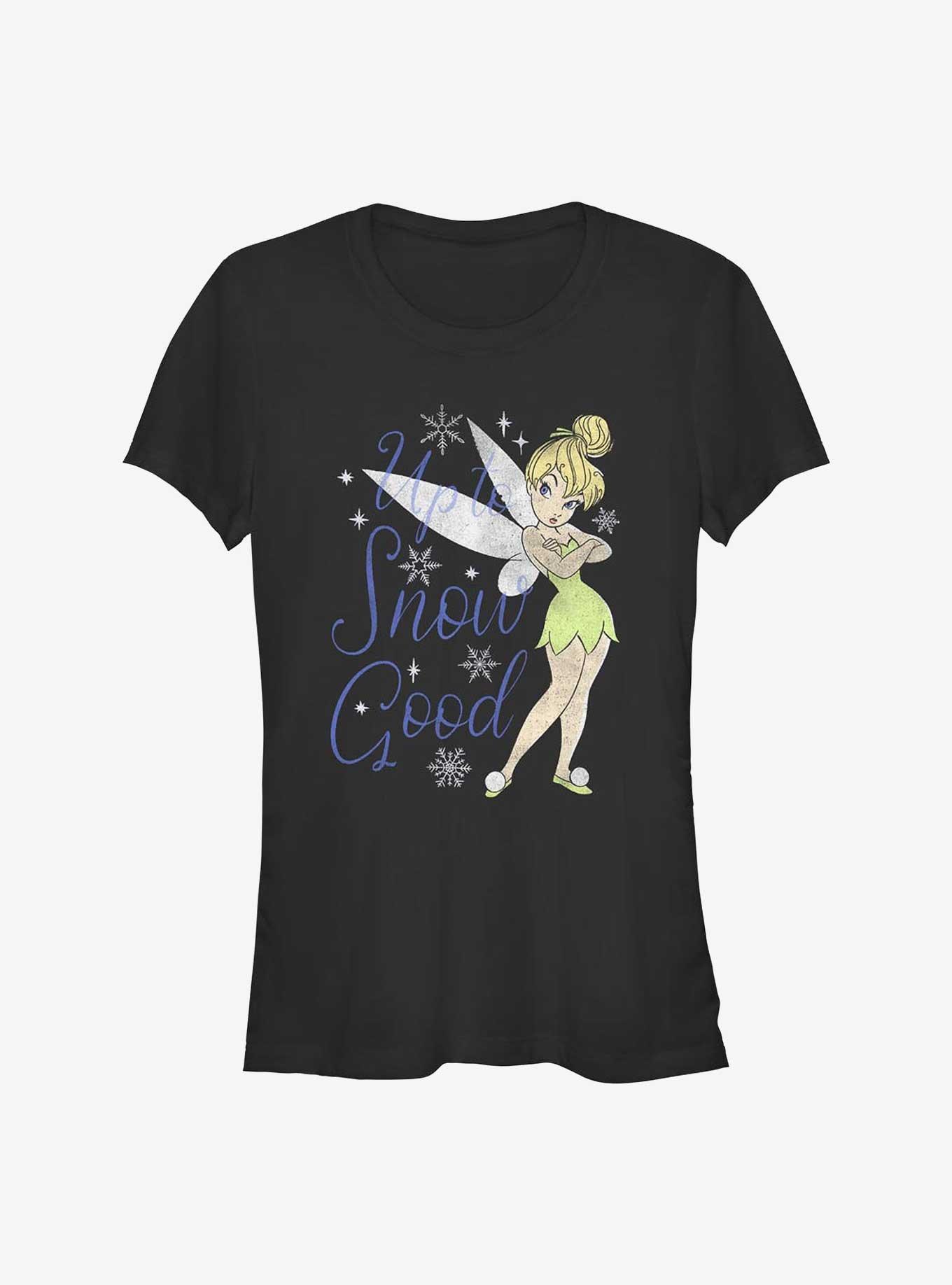 Disney Tinker Bell Up To Snow Good Girls T-Shirt, BLACK, hi-res