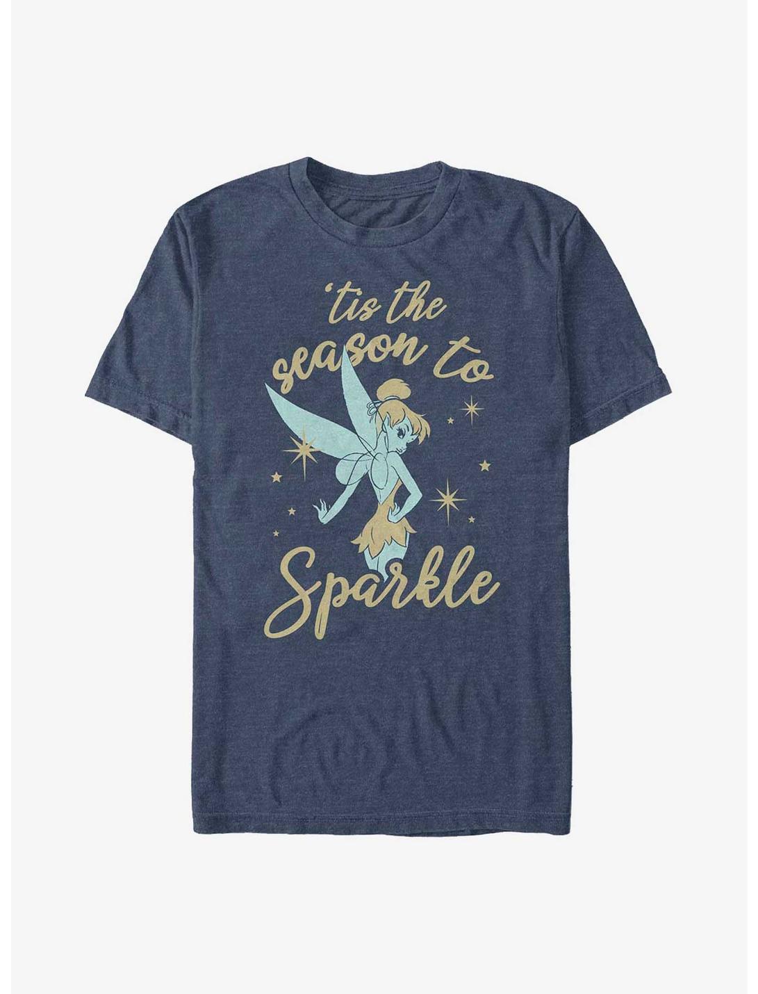 Disney Tinker Bell Sparkle Season T-Shirt, NAVY HTR, hi-res