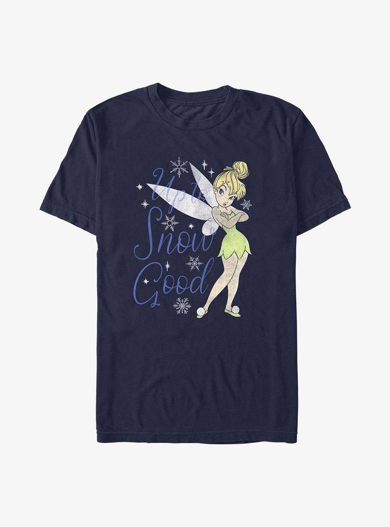 Disney Tinker Bell Up To Snow Good T-Shirt, NAVY, hi-res