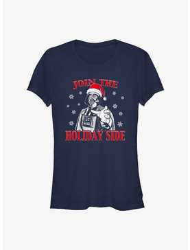 Star Wars Join The Holiday Side Girls T-Shirt, , hi-res
