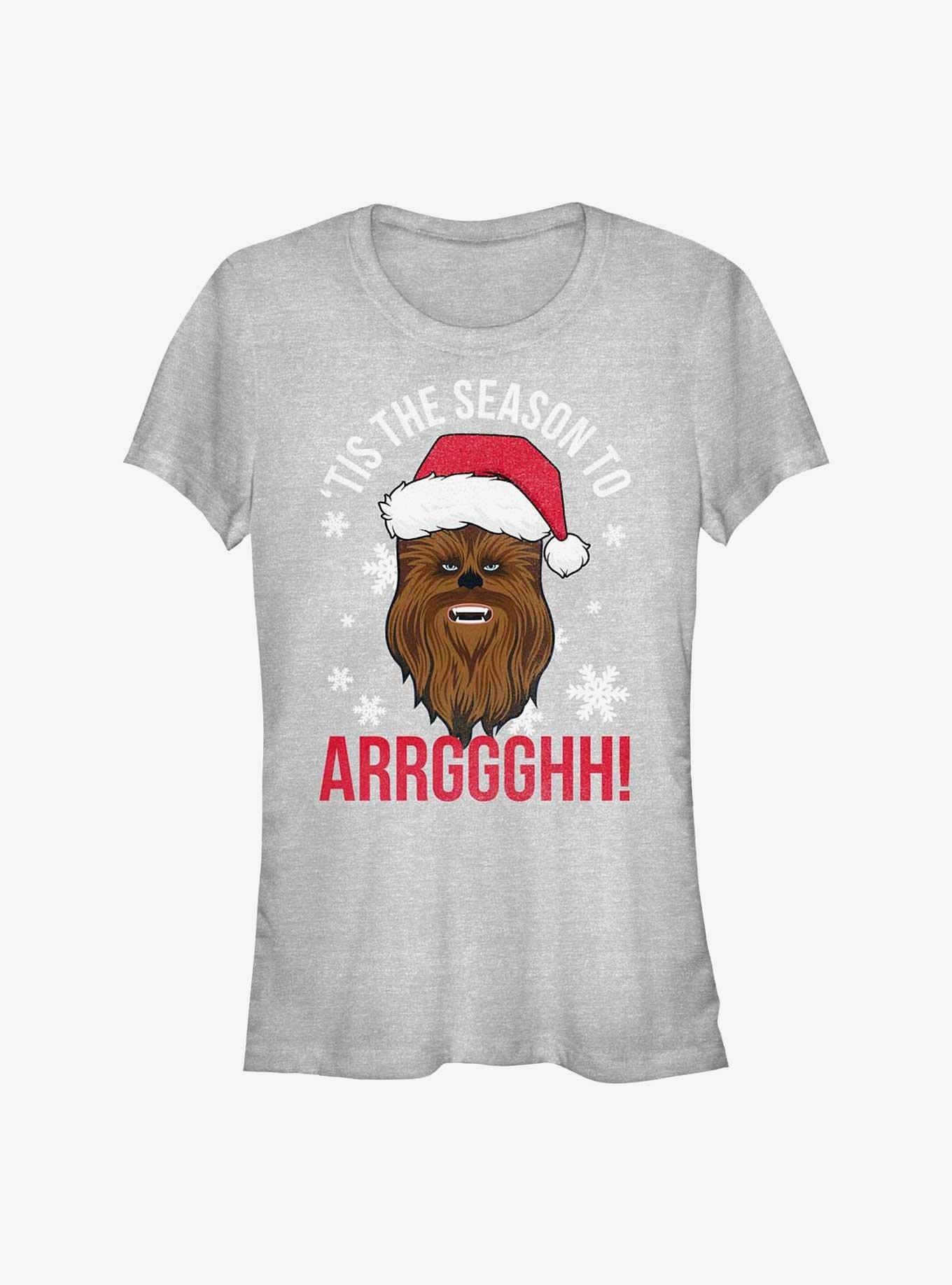 Star Wars Tis The Season Chewbacca Girls T-Shirt, , hi-res