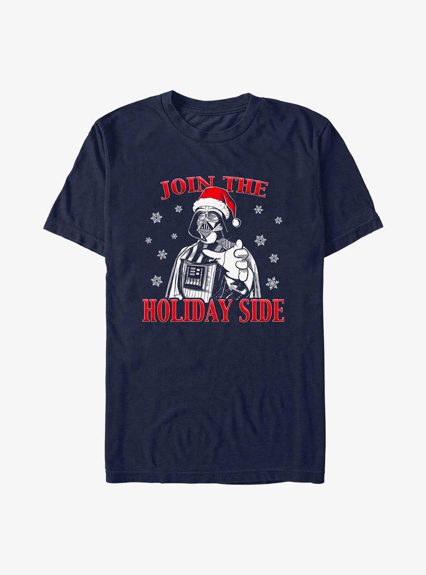 Star Wars Join The Holiday Side T-Shirt, NAVY, hi-res
