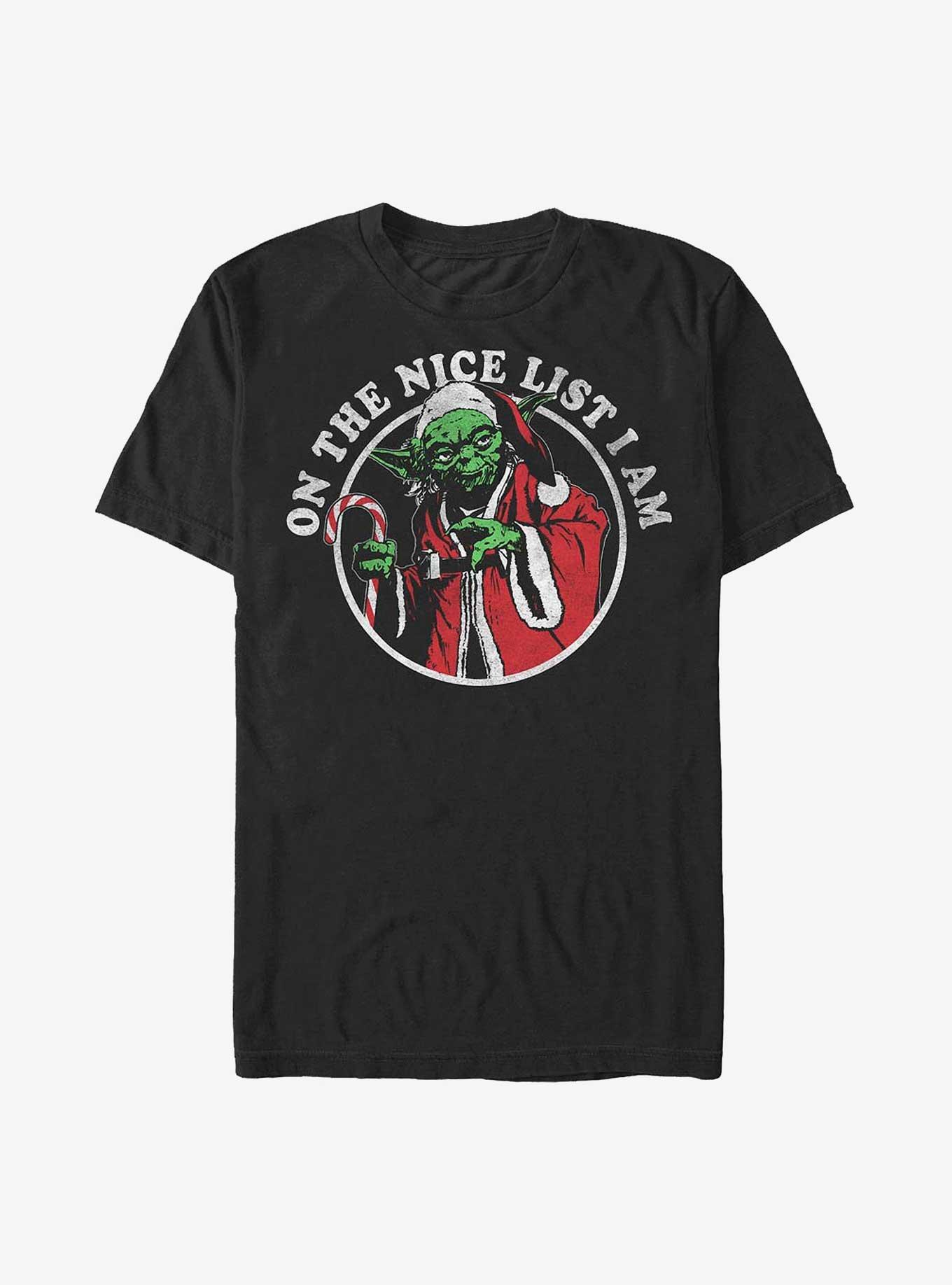 Star Wars Nice List T-Shirt, BLACK, hi-res