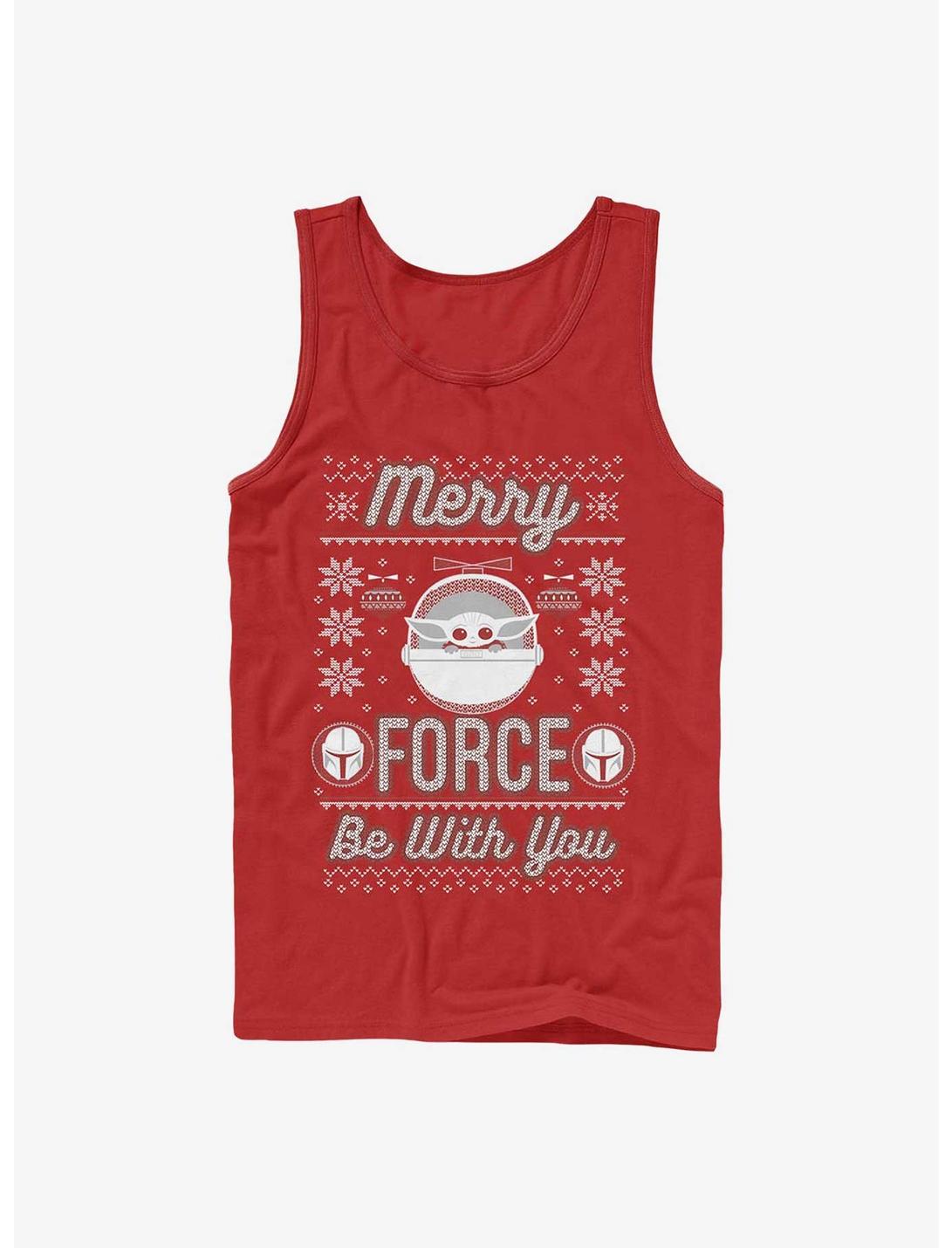 Star Wars The Mandalorian Merry Force The Child Tank, RED, hi-res