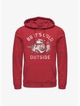 Star Wars: The Last Jedi Bb It's Cold Hoodie, RED, hi-res