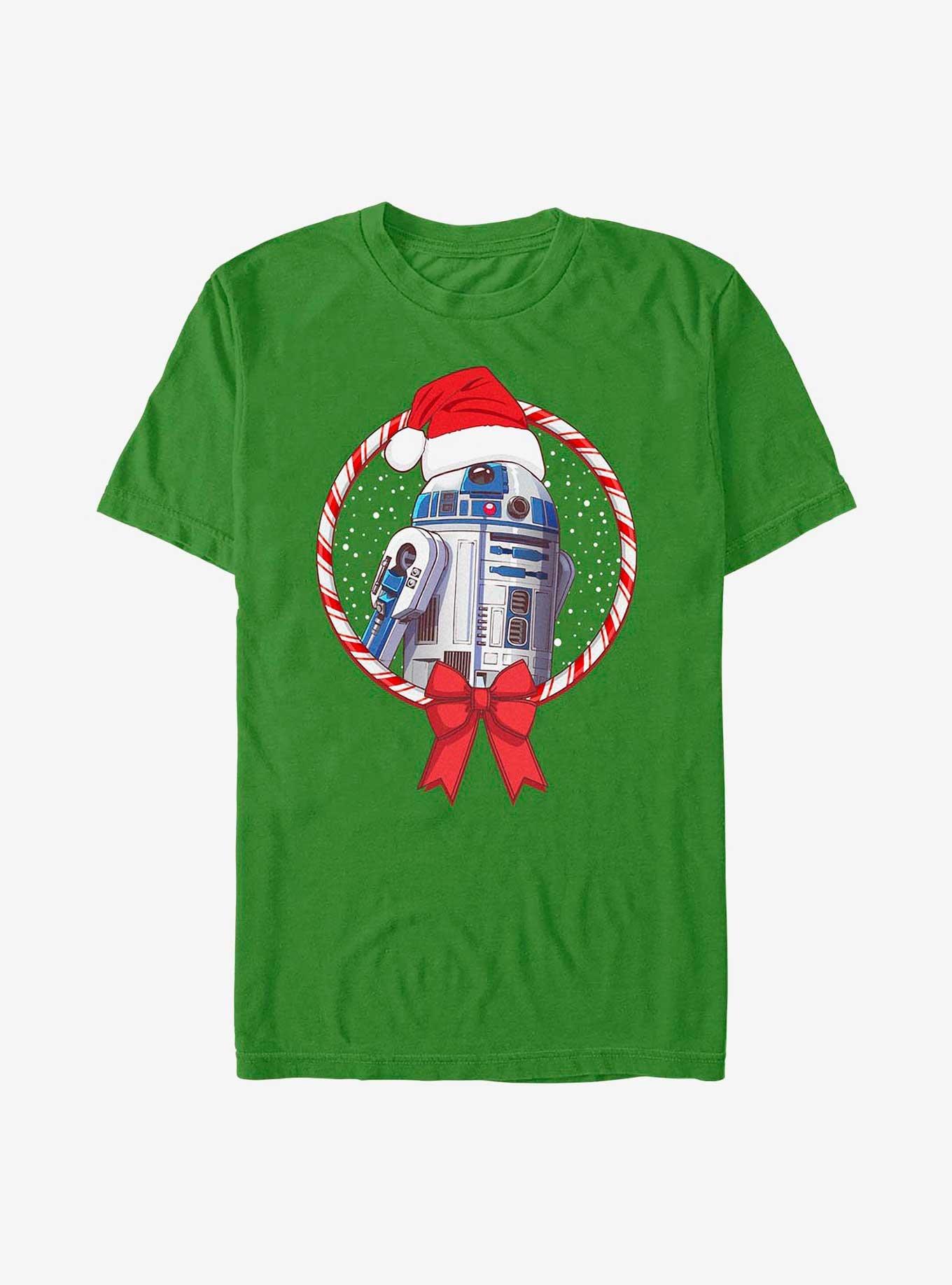 Star Wars: The Rise Of Skywalker R2-D2 Candy Cane T-Shirt