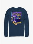 Disney Darkwing Duck Comic Long-Sleeve T-Shirt, NAVY, hi-res