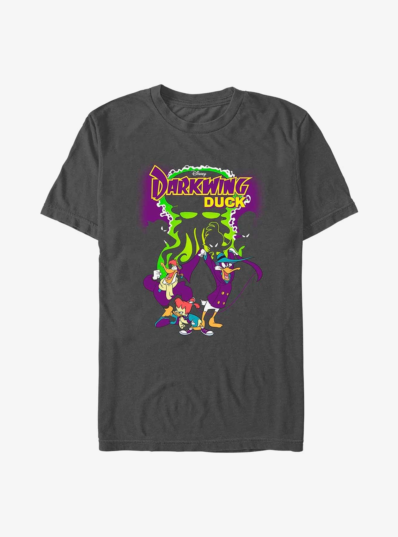 Disney Darkwing Duck Dangerous T-Shirt - GREY | BoxLunch