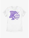 Disney Darkwing Duck The Terror Of The Night Repeat Womens T-Shirt, WHITE, hi-res