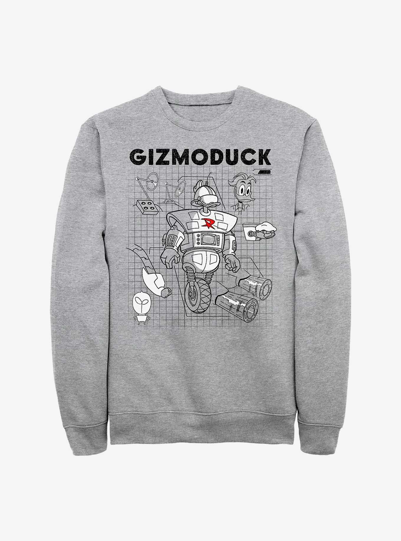 Disney DuckTales Gizmoduck Schematic Sweatshirt, , hi-res