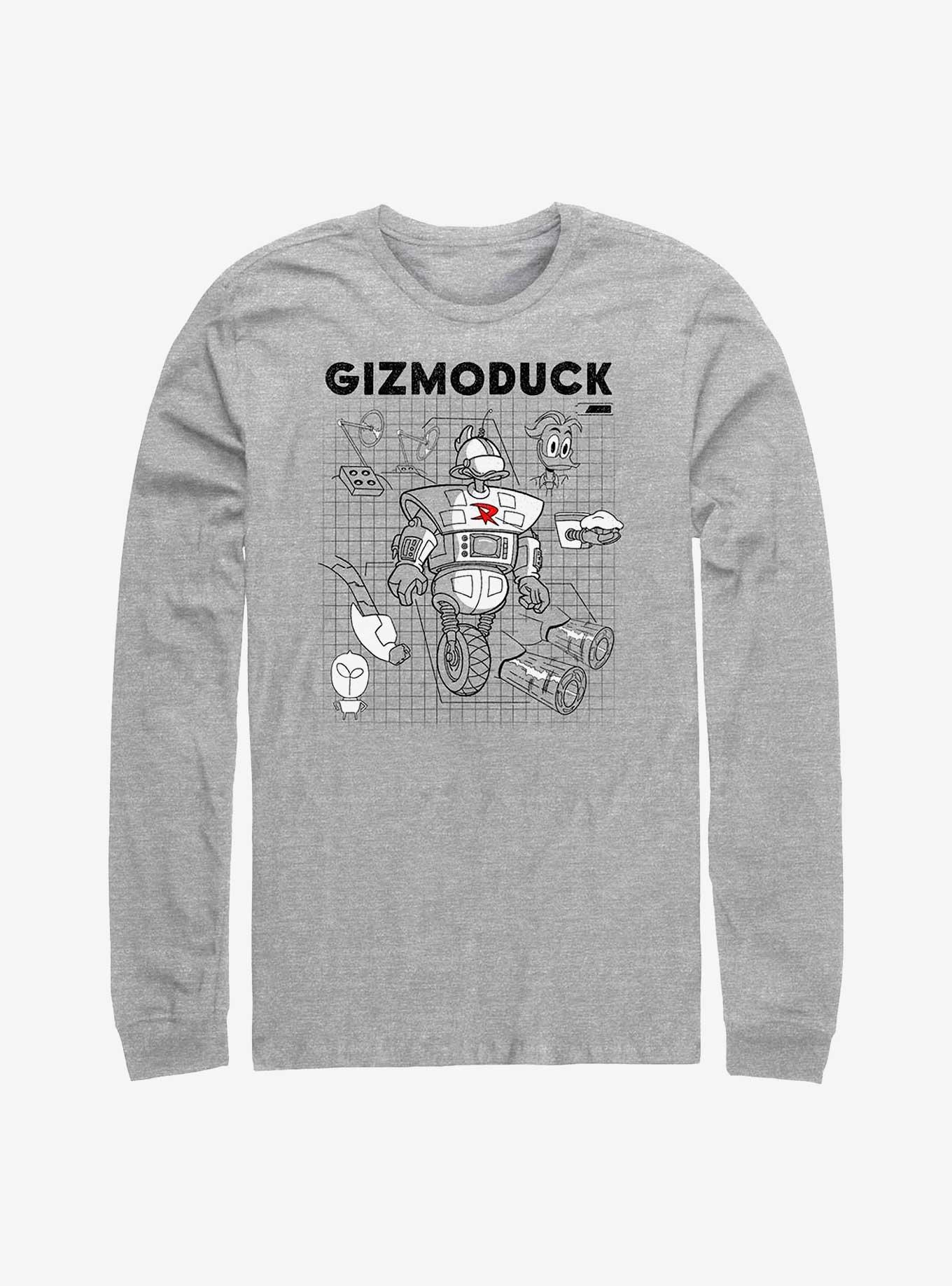 Disney DuckTales Gizmoduck Schematic Long-Sleeve T-Shirt, , hi-res