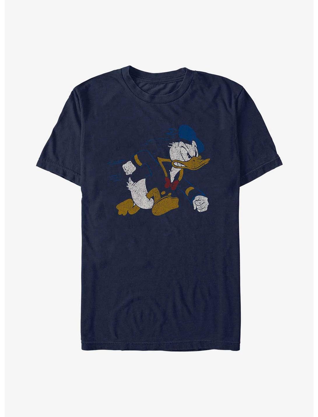 Disney DuckTales Dashing Angry Donald Duck T-Shirt, NAVY, hi-res