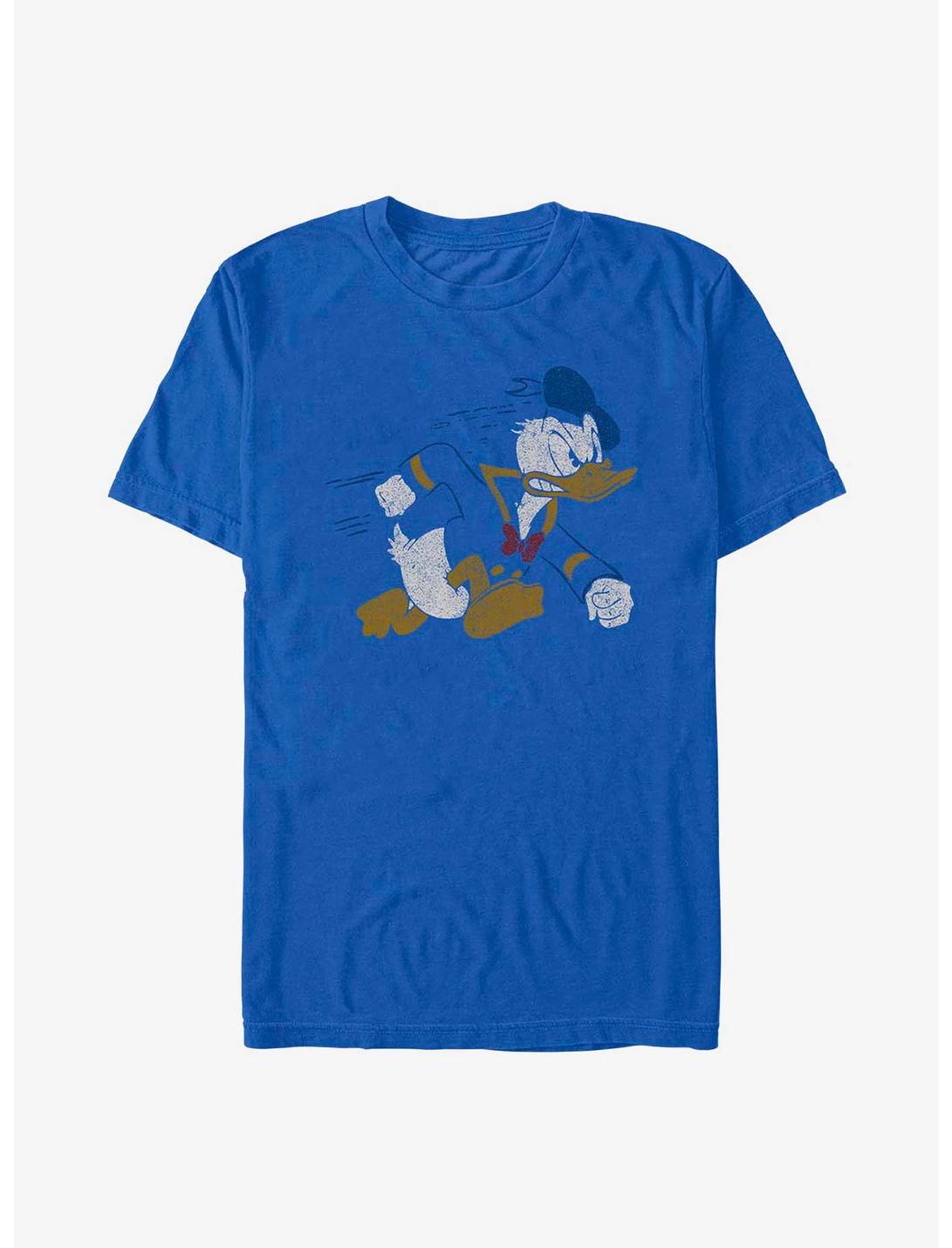 Disney DuckTales Dashing Angry Donald Duck T-Shirt, ROYAL, hi-res