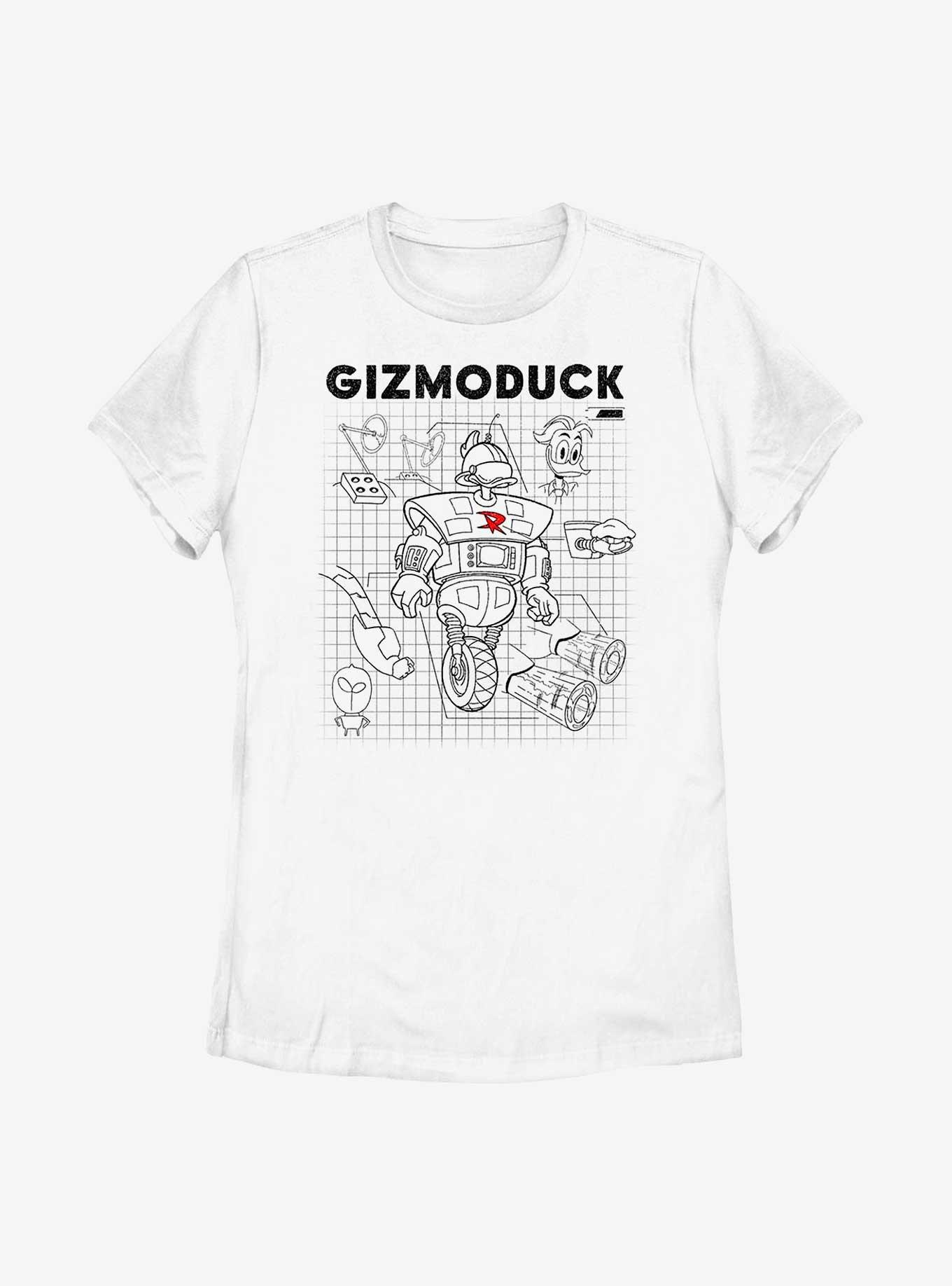 Disney DuckTales Gizmoduck Schematic Womens T-Shirt, , hi-res