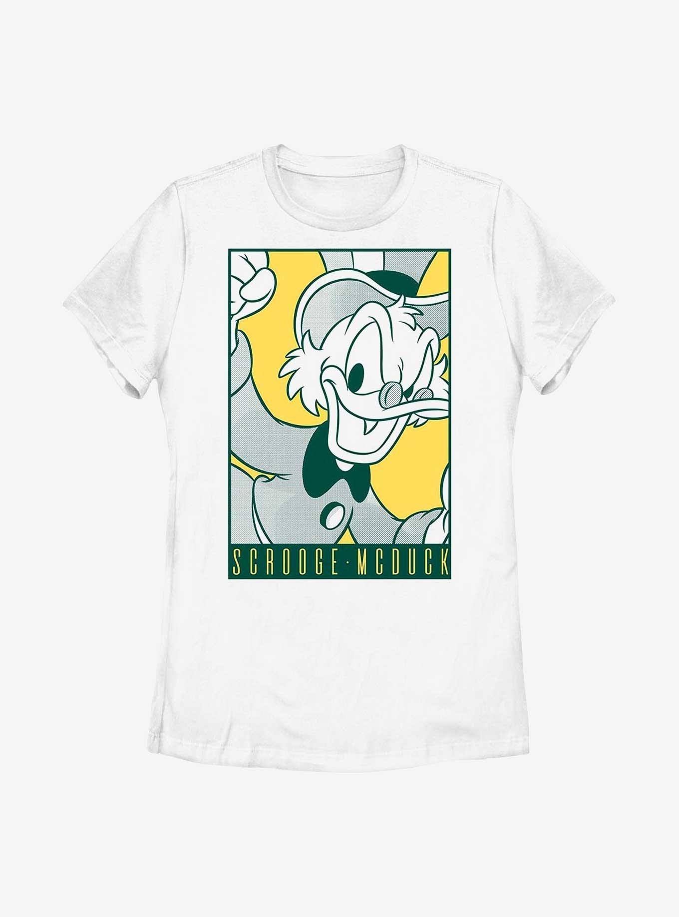 Disney DuckTales Pop Poster Scrooge McDuck Womens T-Shirt, , hi-res