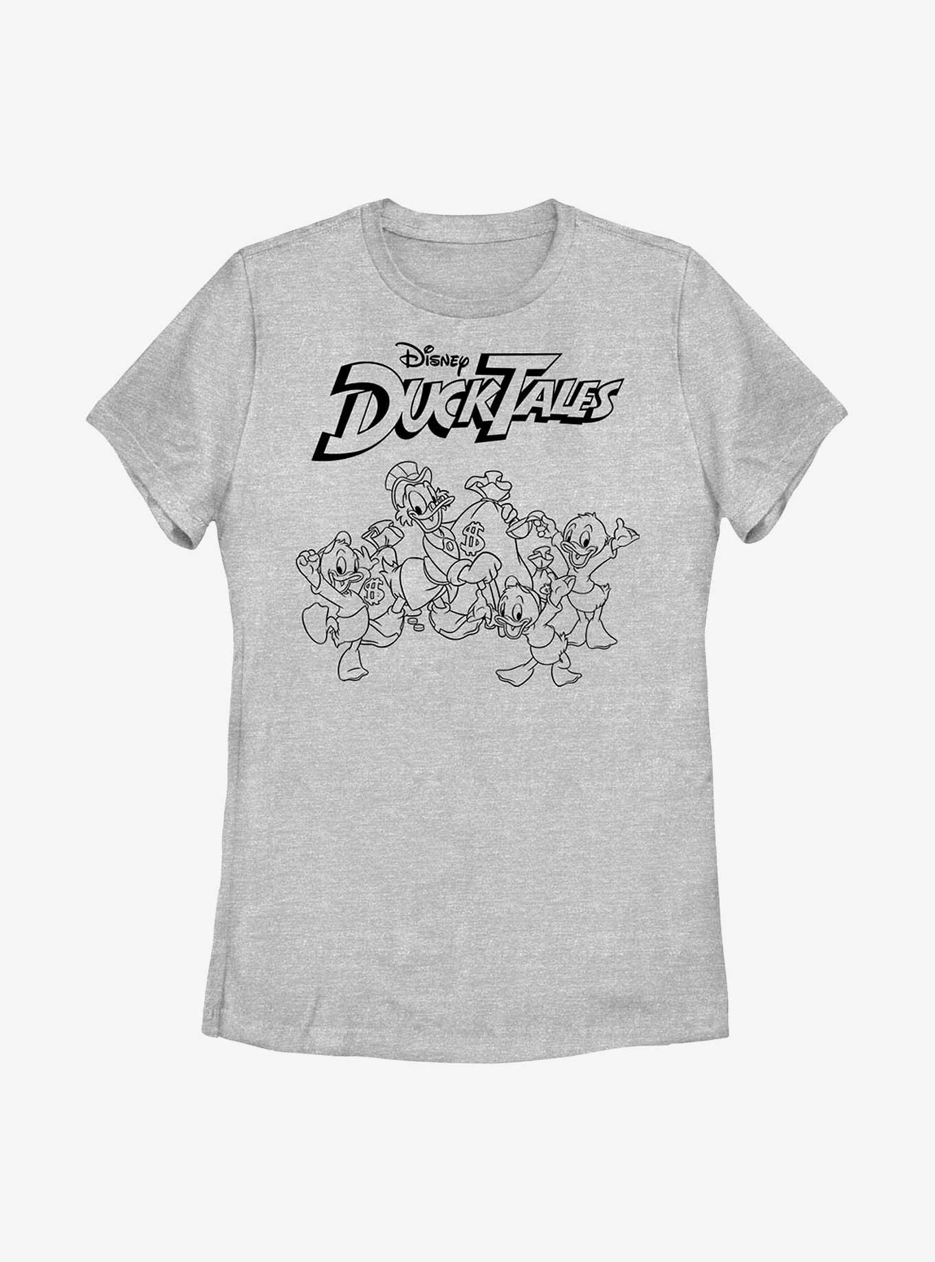 Disney DuckTales Group Shot Womens T-Shirt, , hi-res