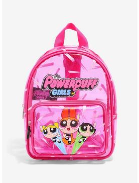 The Powerpuff Girls Pink Clear Mini Backpack, , hi-res