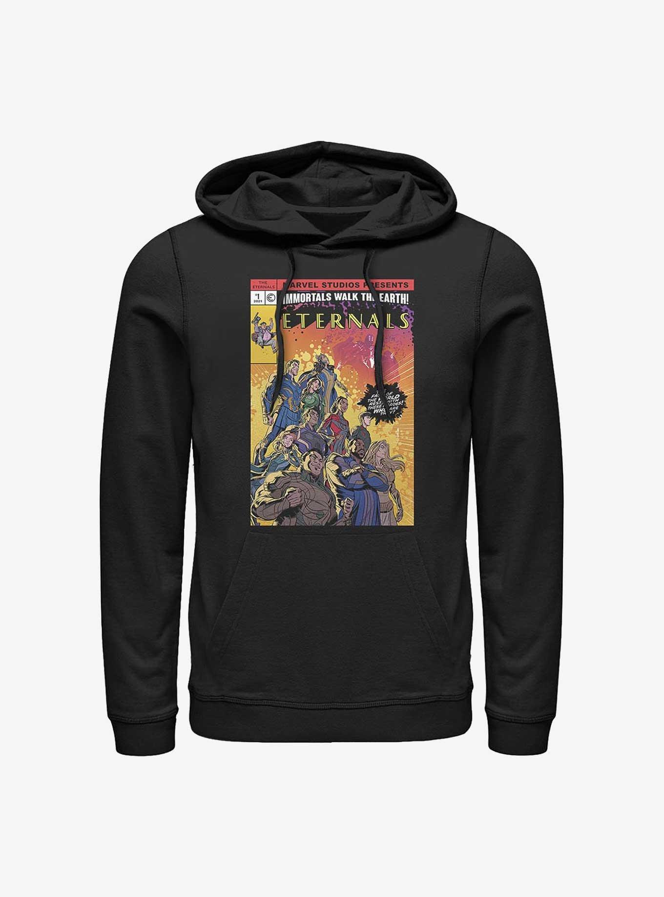 Marvel Eternals Halftone Comic Book Cover Hoodie, , hi-res