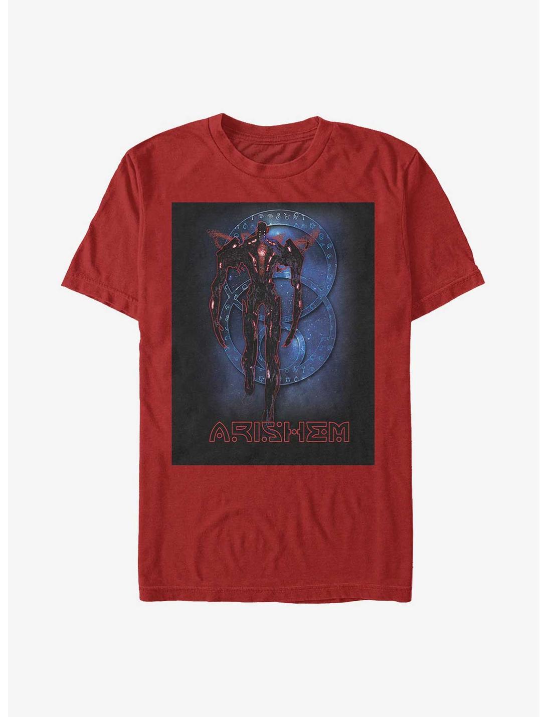 Marvel Eternals Arishem Galaxy T-Shirt, RED, hi-res