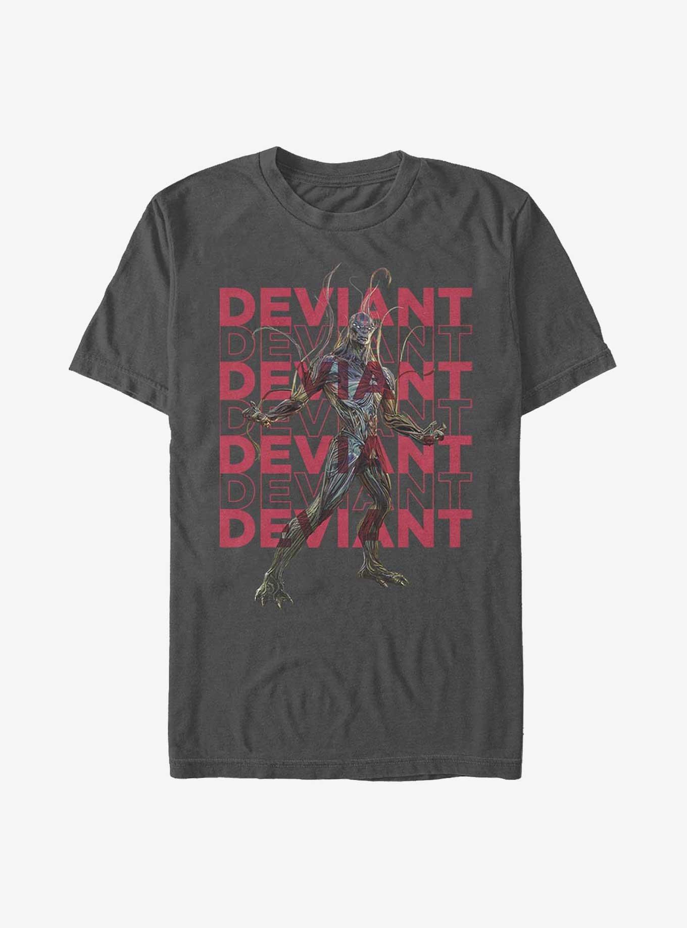 Marvel Eternals Kro Deviant Repeating T-Shirt, CHARCOAL, hi-res