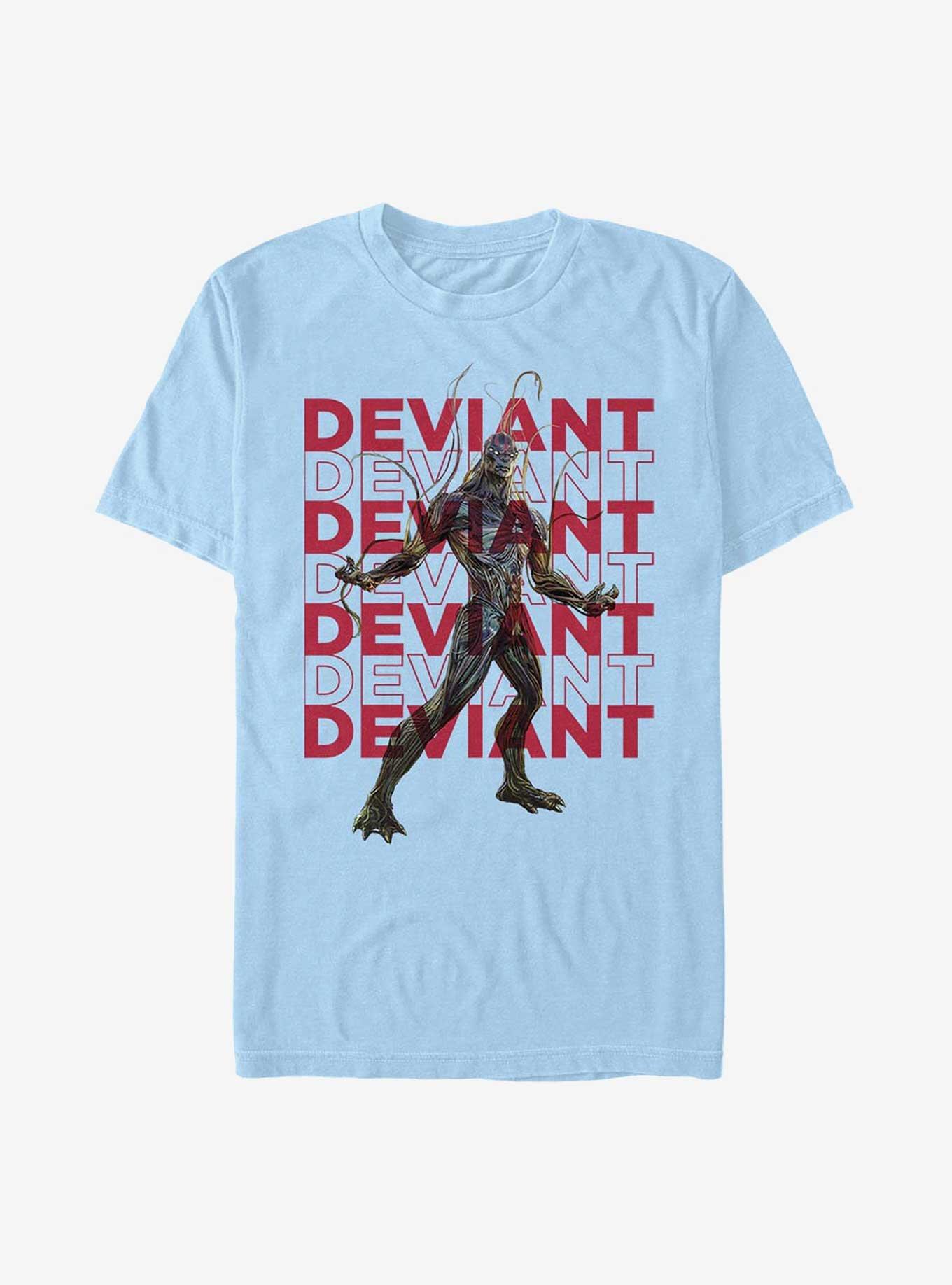 Marvel Eternals Kro Deviant Repeating T-Shirt, LT BLUE, hi-res