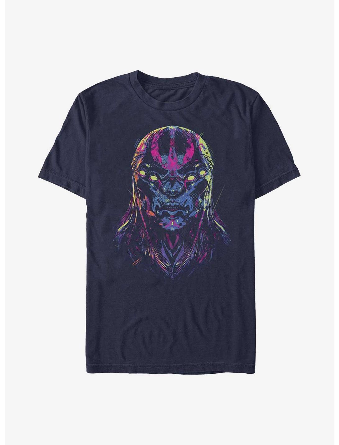 Marvel Eternals Kro Devious Face T-Shirt, NAVY, hi-res