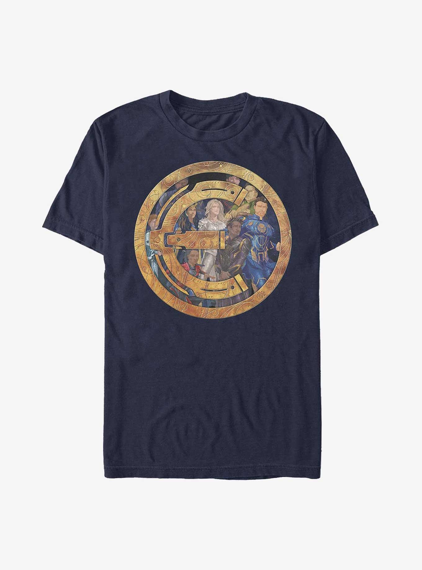 Marvel Eternals Badge Group Shot T-Shirt, , hi-res