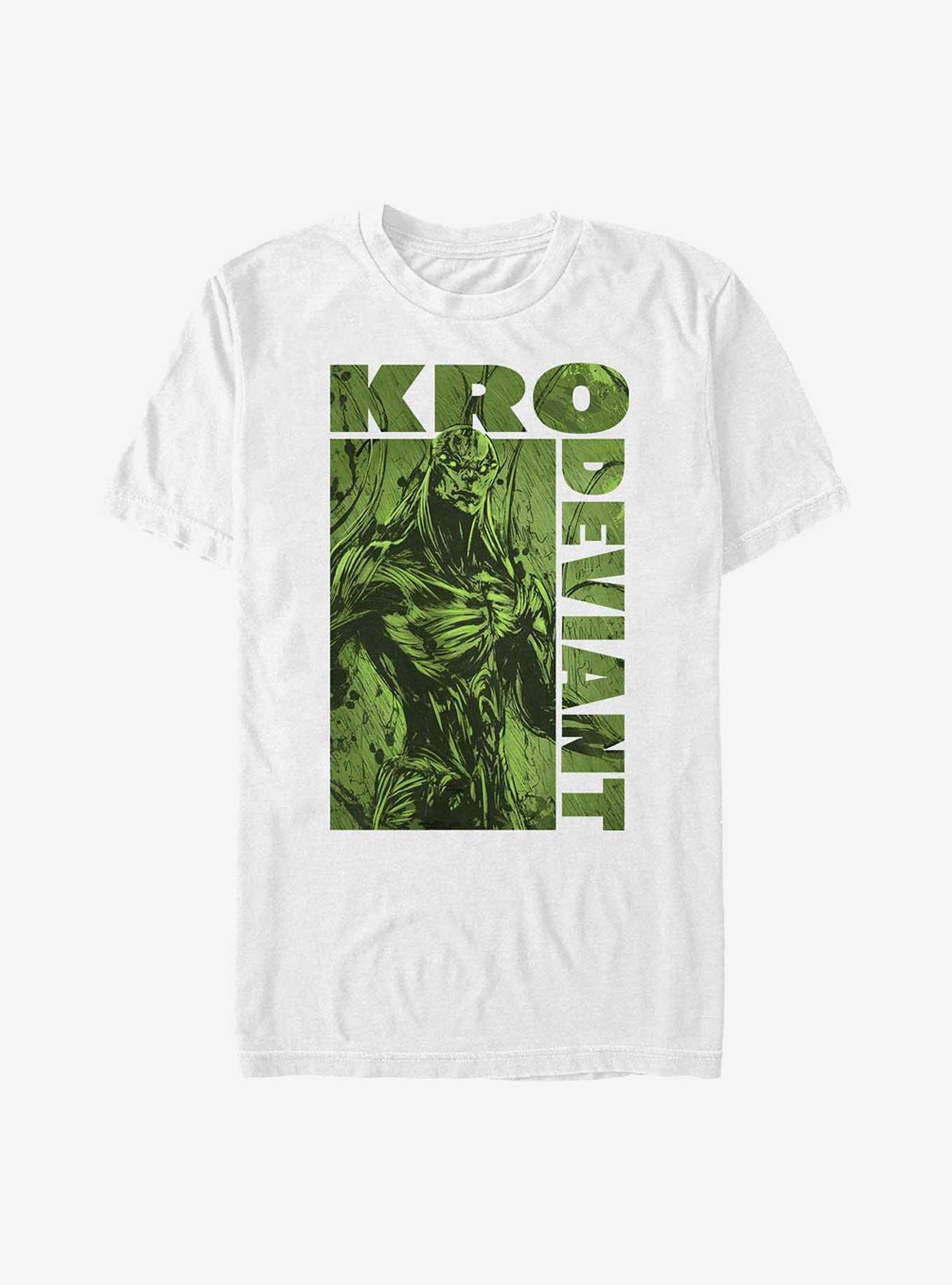 Marvel Eternals Green Kro Deviant T-Shirt, WHITE, hi-res