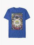 Marvel Eternals Vintage Comic Book Cover The Uni-Mind T-Shirt, ROYAL, hi-res