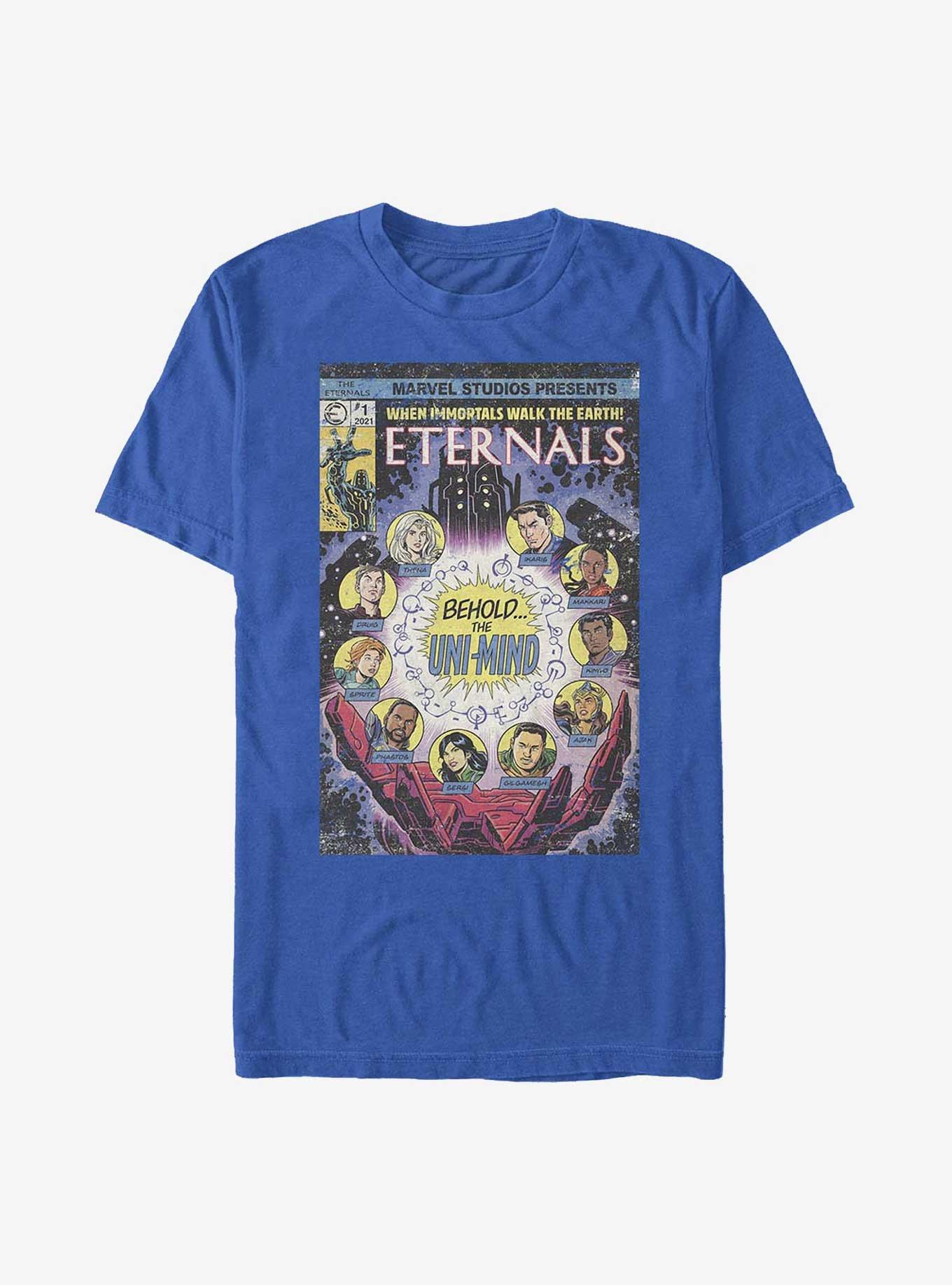 Marvel Eternals Vintage Comic Book Cover The Uni-Mind T-Shirt, , hi-res