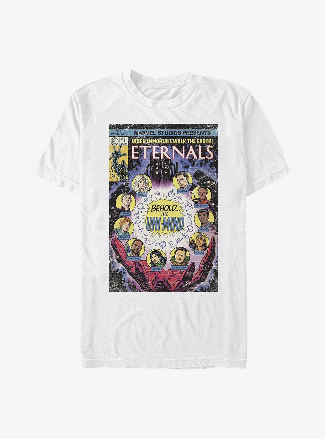 Marvel Eternals Vintage Comic Book Cover The Uni-Mind T-Shirt, , hi-res